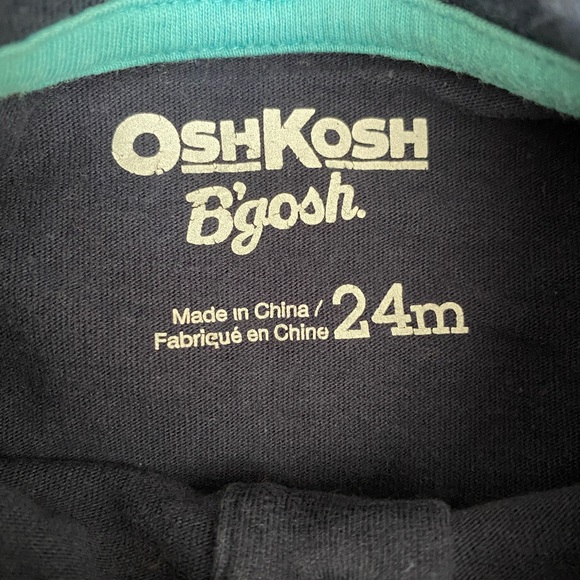 Navy blue diaper shirt - Picture 2 of 2